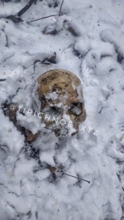 В Харькове людей напугал человеческий скелет возле остановки
