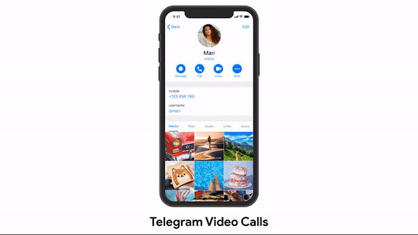 В Telegram появилась функция видеозвонков для смартфонов на Android